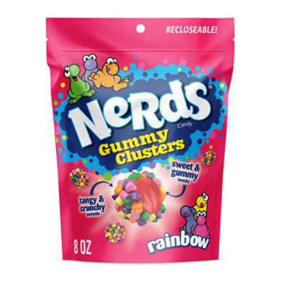 Nerds Rainbow Gummy Clusters - 8 Oz - Image 2