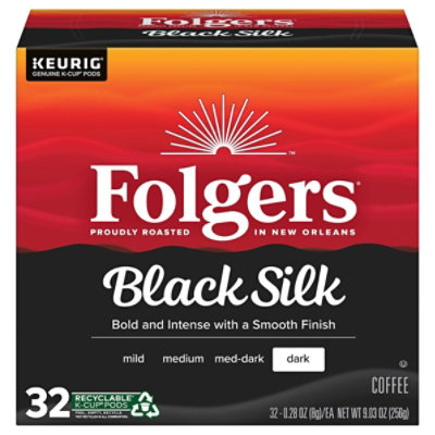 Folgers Coffee Black Silk K-cups - 32 CT - Image 4