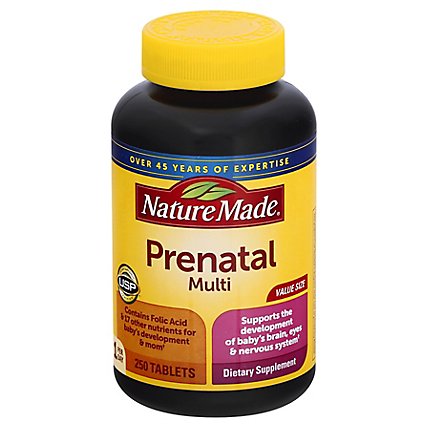 Nature Made Multi Prenatal Vitamin Value Pack - 250 CT - Image 3
