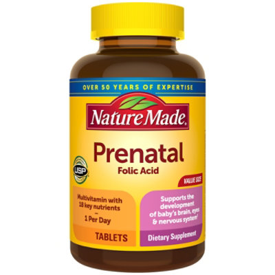 Nature Made Multi Prenatal Vitamin Value Pack - 250 Count - Image 1