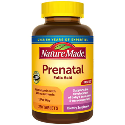 Nature Made Multi Prenatal Vitamin Value Pack - 250 CT - Image 4