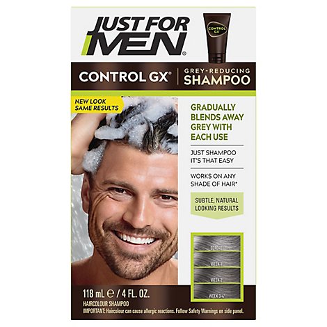 Just For Men Shampoo Control Gx Grey Reducing - 4 FZ