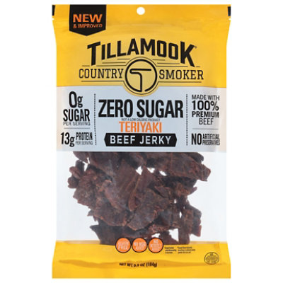 Tillamook Zero Sugar Teriyaki Beef Jerky - EA - Image 3