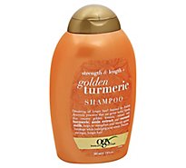 OGX Strength Length Plus Golden Turmeric Shampoo with Milk - 13 Fl. Oz.