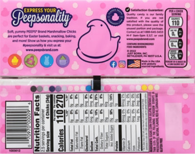 Peeps Pink Marshmallow Chicks Easter Candy - 3.0 Oz - Image 5