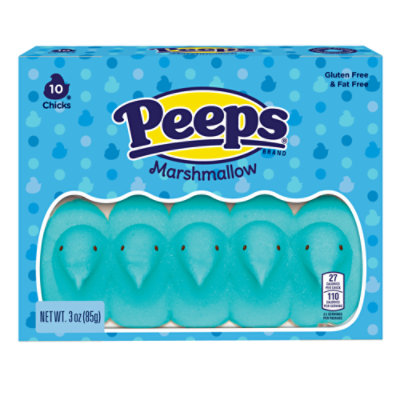 Peeps Blue Marshmallow Chicks Easter Candy - 3.0 Oz