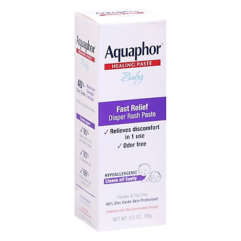  Aquaphor Diaper Rash Paste - 3.5 OZ 