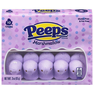 Peeps Lavender Marshmallow Chicks Easter Candy - 3.0 Oz - Image 1