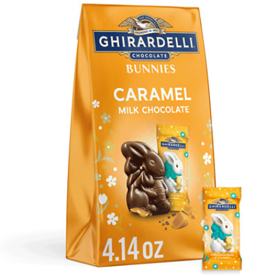 Ghirardelli Milk Chocolate Caramel Bunnies - 4.14 Oz