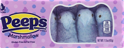 Peeps Lavender Marshmallow Chicks Easter Candy - 1.5 Oz - Image 1