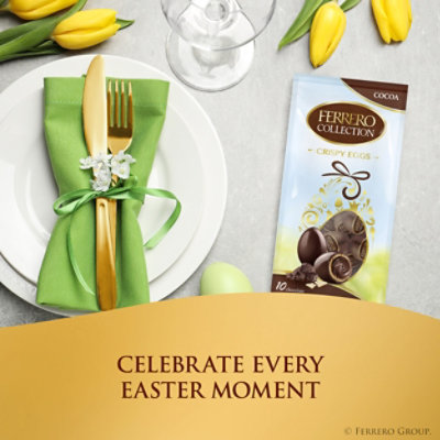 Ferrero Collection Crispy Cocoa Eggs Individually Wrapped Candy for Easter Basket 10 Eggs - 3.5 Oz - Image 5