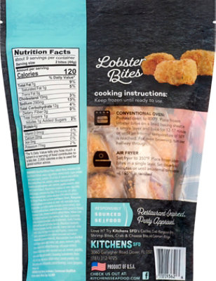 Kitchens Seafood Lobster Bites - 15 OZ - Image 6