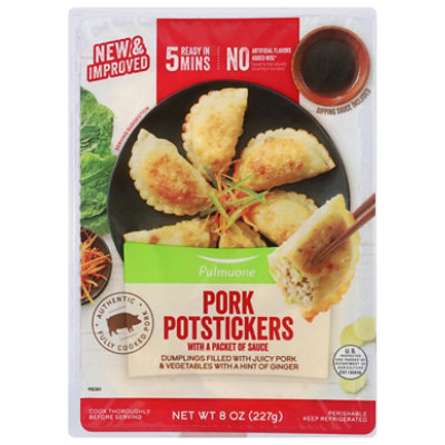 Pulmuone Korean Inspired Pork Dumpling - 8 OZ - Image 2