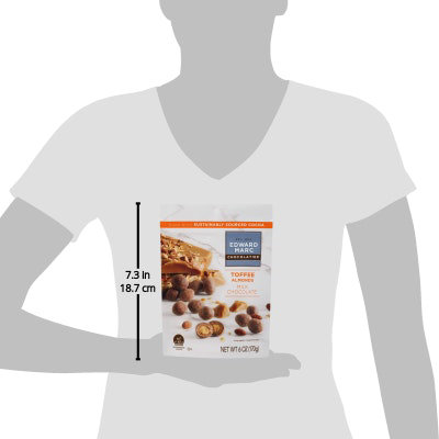 Edward Marc Milk Chocolate Toffee Almonds - 6 OZ - Image 5