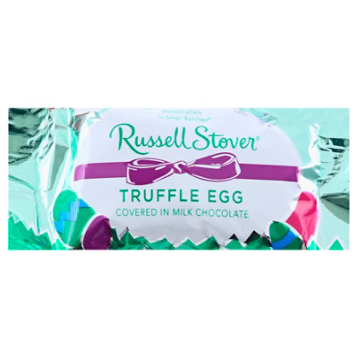 Russell Stover Chocolate Truffle Egg - 1 Oz