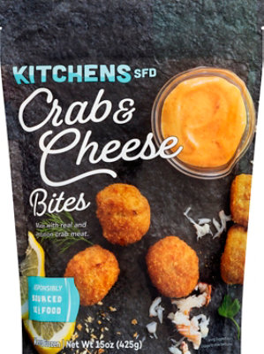 Kitchens Seafood Crab & Cheese Bites - 15 OZ - Image 2