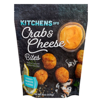 Kitchens Seafood Crab & Cheese Bites - 15 OZ - Image 1