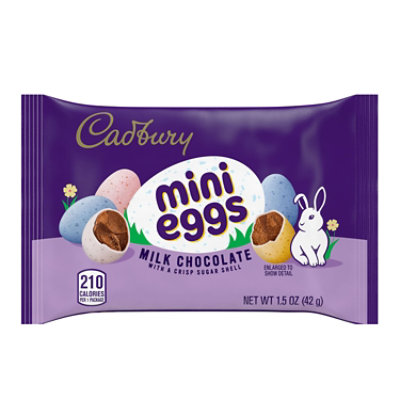 Cadbury Mini Eggs Milk Chocolate Easter Candy Bag - 1.5 Oz - Image 2