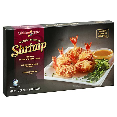 Shrimp Wonton Crusted - 13 OZ