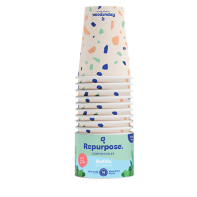 Repurpose Single Wall Everyday Hot Cup - 18 CT - Image 2
