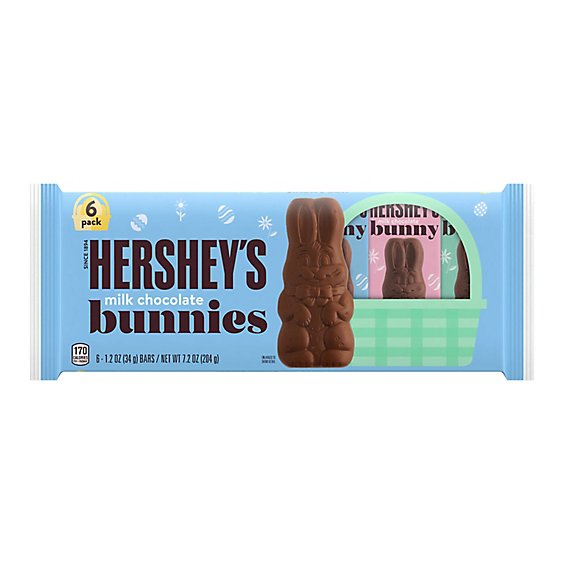 Hersheys Milk Chocolate Bunnies - 7.2 OZ