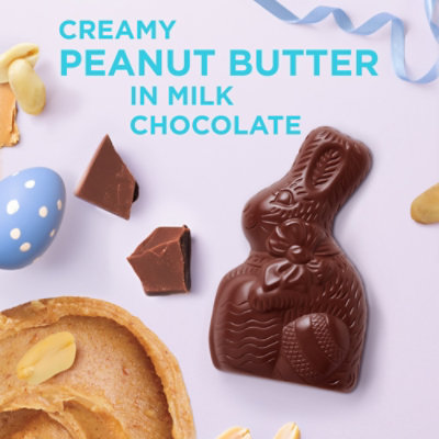 RUSSELL STOVER Easter Peanut Butter Milk Chocolate Easter Bunny - 1.5 Oz - Image 2