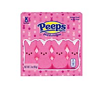 Peeps Pink Marshmallow Bunnies Easter Candy - 3.0 Oz