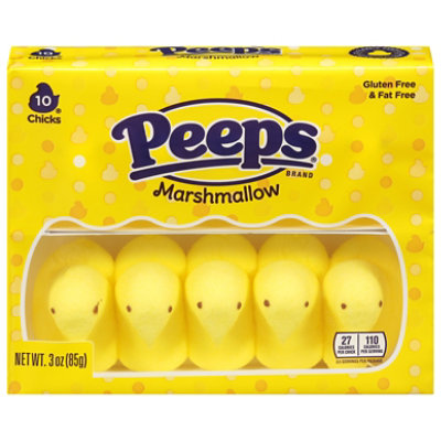 Peeps Yellow Marshmallow Chicks Easter Candy - 3.0 Oz - Image 1