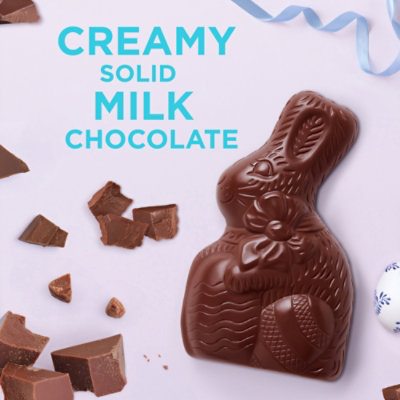 RUSSELL STOVER Easter Coco the Love Pup Plush with Solid Milk Chocolate Easter Bunny - 1.5 Oz - Image 2