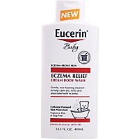 Eucerin Baby Eczema Cleansr - 13.5 FZ - Image 2