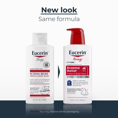 Eucerin Baby Eczema Cleansr - 13.5 FZ - Image 2
