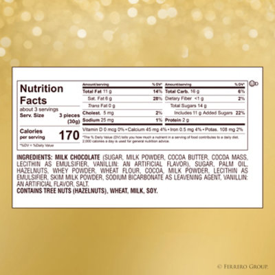 Ferrero Collection Crispy Hazelnut Eggs 10 Eggs Individually Wrapped for Easter Baskets - 3.5 Oz - Image 3