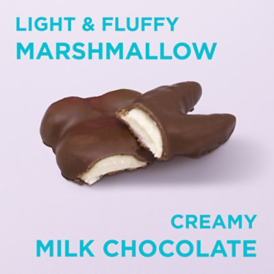 RUSSELL STOVER Easter Marshmallow Milk Chocolate Big Easter Bunny - 2 Oz - Image 2