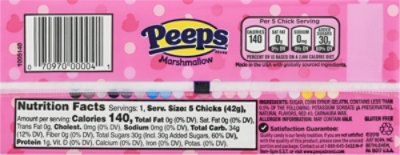 Peeps Pink Marshmallow Chicks Easter Candy - 1.5 Oz - Image 5