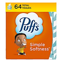 Puffs Simple Softness Non-Lotion Facial Tissue - 64 Count - Image 2