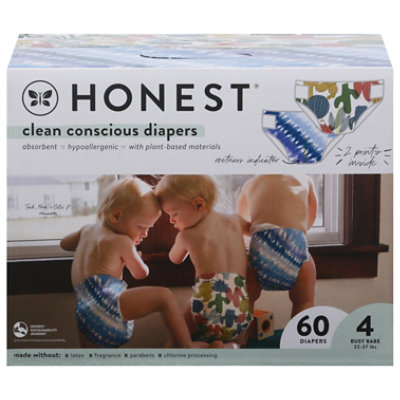 Honest Club Box Size 4 Tie-dye For Cactus Cutie - 60 CT - Image 2