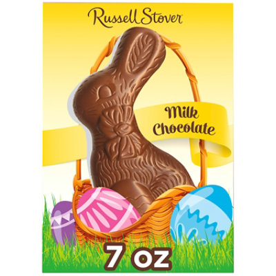 Russell Stover Solid Mlk Chocolate Rbtid - 7 OZ