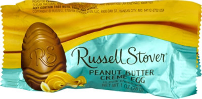 Russell Stover Peanut Butter Creme Egg - 4.14 OZ - Image 1