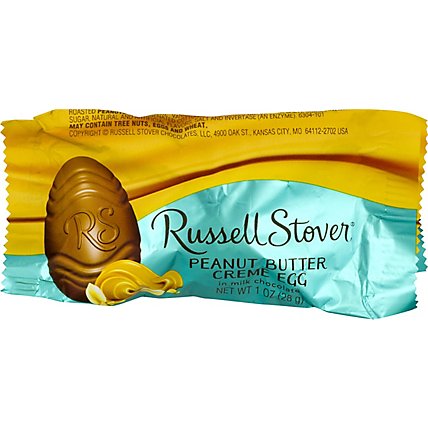 Russell Stover Peanut Butter Creme Egg - 4.14 OZ - Image 1