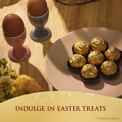 Ferrero Rocher Premium Chocolate Easter Candy in Bunny-Shaped Box - 5.7 Oz - Image 1