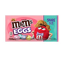M&Ms Chocolate Candy Peanut Butter Easter Speckled Eggs - 2.83 Oz