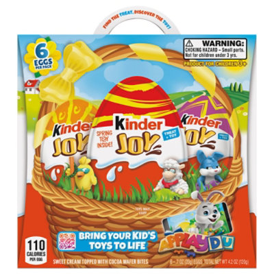 Kinder Joy 6pc Easter Basket - 4.2 OZ