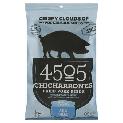 4505 Meats Chicharrones Sea Salt - 2.5 OZ - Image 3