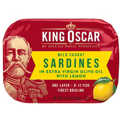 King Oscar Sardines In Lemon - 3.75 OZ - Image 3