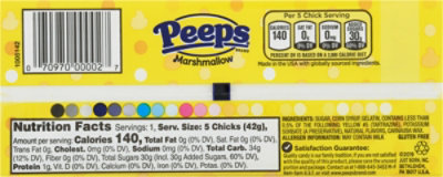Peeps Yellow Marshmallow Chicks Easter Candy - 1.5 Oz - Image 5