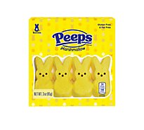 Peeps Yellow Marshmallow Bunnies Easter Candy - 3.0 Oz