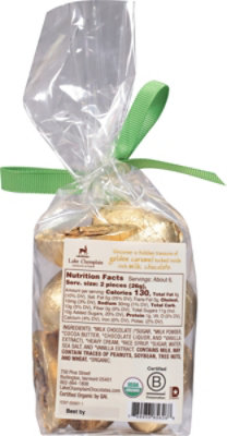 Lake Champlain Org Caramel 12 Pieces Foiled Eggs Gift Bag - 5.5 OZ - Image 6
