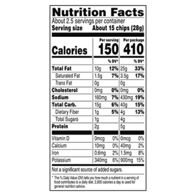 Lays Wavy Potato Chips Fried Green Tomato - 2.625 OZ - Image 4