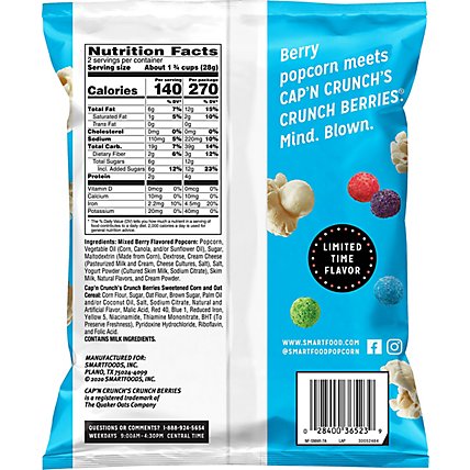 Smartfood Popcorn Captain Crunch Berries - 2 OZ - Image 6