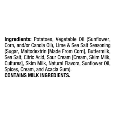 Lays Lime & Sea Salt Potato Chips - 7.75 OZ - Image 4
